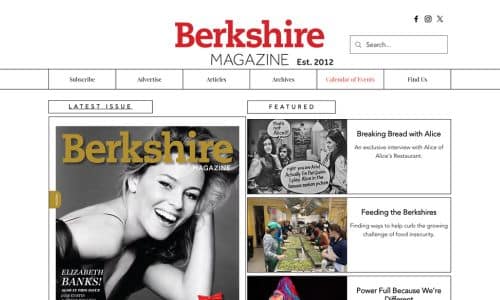 Guide to Media - Berkshire Magazine - Screenshot