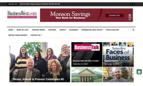 Guide to Media - BusinessWest - Screenshot