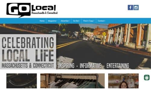 Guide to Media - Go Local Magazine - Screenshot