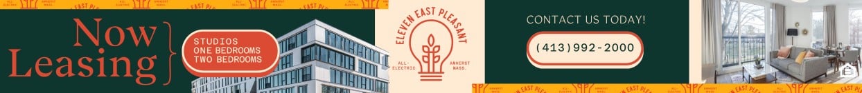 11 East Pleasant, Studios, One Bedroom, and, Two Bedroom Apartments available Immediately.