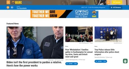 Guide to media - WAMC Northeast Public Radio (90.3 FM _ 89.1 FM) - Screenshot