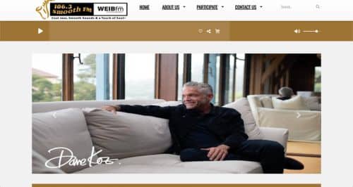 Guide to media - WEIB (106.3 Smooth FM) - Screenshot