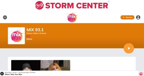 Guide to media - WHYN-FM (Mix 93.1) - Screenshot